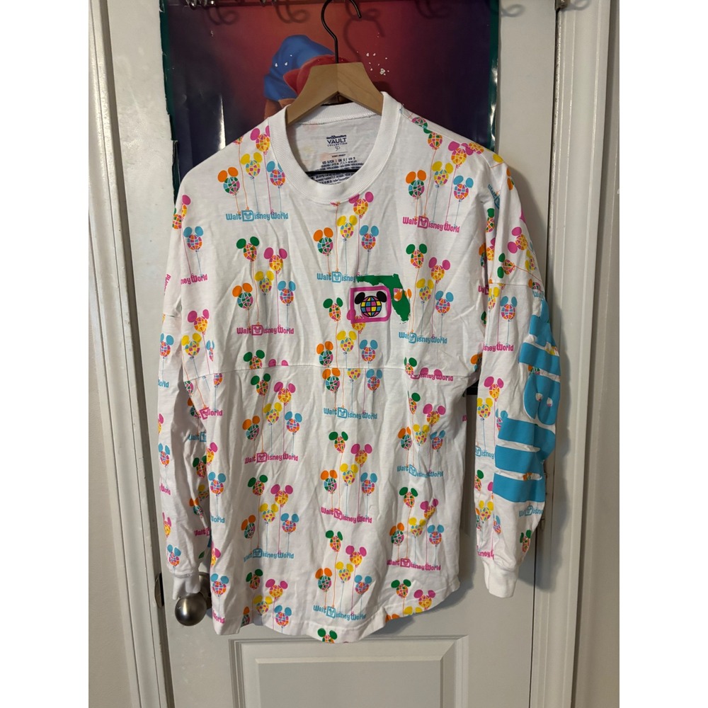 Walt Disney World Vault Collection 50th Anniversary Spirit Jersey Small White